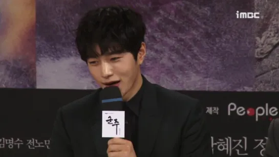 [VID] 170603 MBC Drama "Ruler : Master of The Mask" Press Conference INFINITE Myungsoo Focus