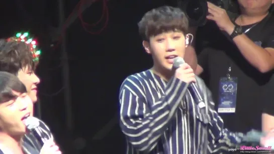 [FANCAM] 161106 INFINITE Fan Meeting in Taipei - TALK SungKyu focus