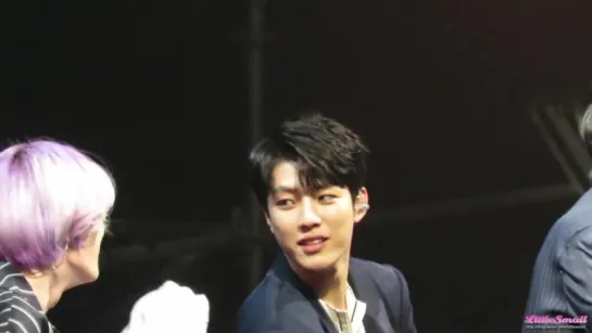 [FANCAM] 161106 INFINITE Fan Meeting in Taipei - TALK SungYeol focus