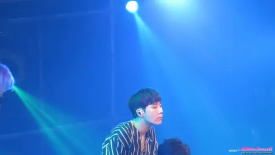 [FANCAM] 161106 INFINITE Fan Meeting in Taipei - Bad SungKyu focus