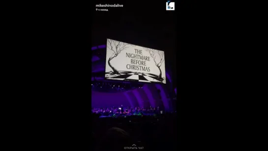 MikeShinodaLive snapchat - The Nightmare Before Christmas [LPCoalition]