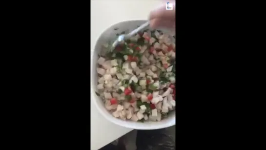 Snapchat - Mike's ceviche (4th of July)