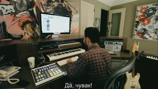 Linkin Park - Making Of A LIGHT THAT NEVER COMES (Part 1)[РУССКИЕ СУБТИТРЫ]