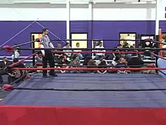 015 - IWA - Amy Lee vs SeXXXy Eddy - 4 Corners Of Pain Death Match