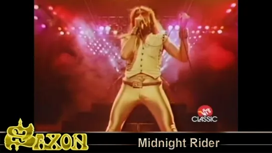 Saxon - Midnight Rider (1981) (Official Live Video)