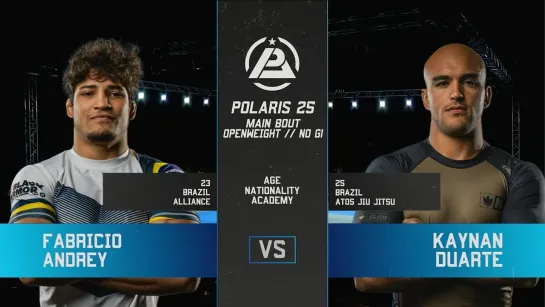 Fin Fabricio Andrey vs Kaynan Duarte - Polaris 25