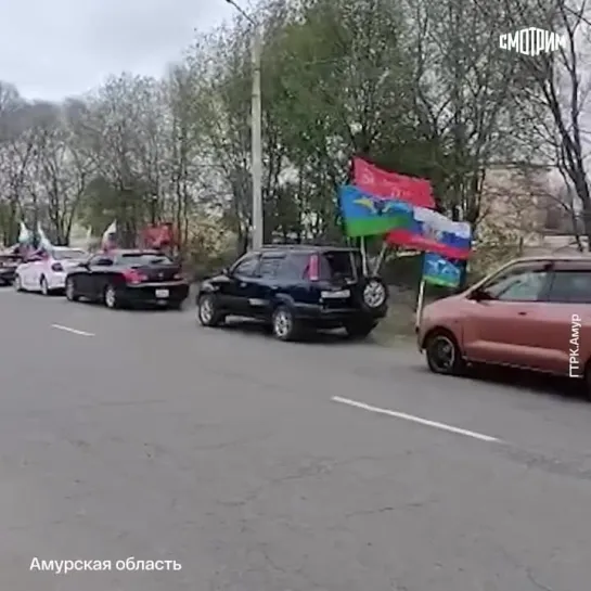 В городах России проходит акция Бессмертный полк. Однако в этом году мероприятие превратилось в автопробег. Тысячи машин выстрои