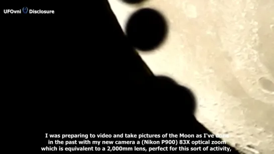 UFOS Spheres Near The Moon, Oct 24, 2015 Halloween