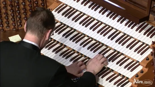 J.S. Bach - "Toccata & Fugue in D minor" (BWV 565) performed by Jeremy Filsell