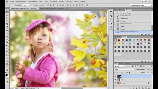 Photoshop CC Как использовать Бокэ (Bokeh)