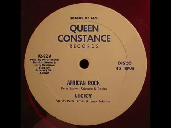 Licky -  African Rock