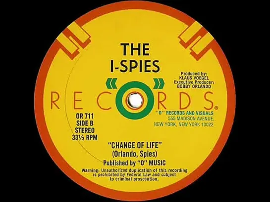 The I Spies -- Change Of Life