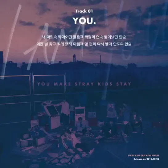 [181017] Stray Kids » inst.lyric card 1 YOU