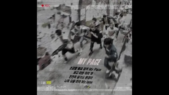 [180801] Stray Kids » inst. lyric card 2 "My Pace"