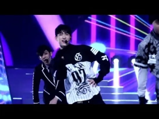 [FANCAM] 141231 GOT7 - A @ MBC Gayo Daejejun (Jr. focus)