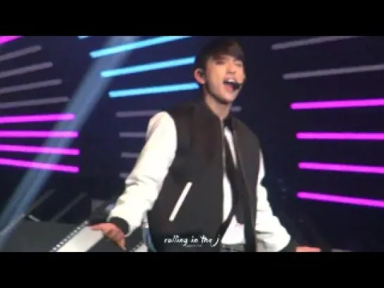 [FANCAM] 141108 GOT7 - Instead of saying goodbye + Friday night @ Milk Music Live Station (Jr. Focus)