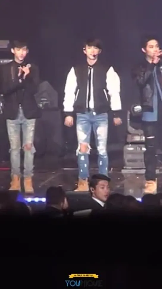 [FANCAM] 141108 GOT7 @ Milk Music Live Station (Jr Focus.)