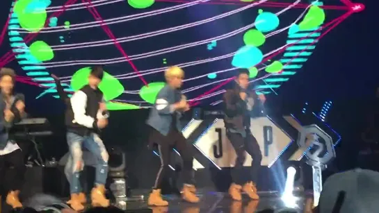 [FANCAM] 141108 GOT7 - Instead say goodbye @ Milk Music Live Station