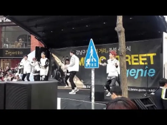 [FANCAM:PERF] 140322 GOT7 - Girls Girls Girls @ Music Street