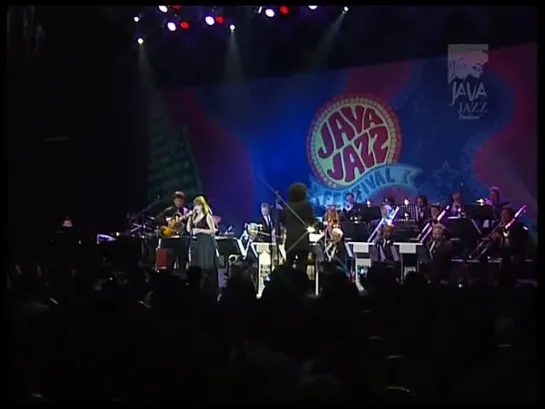 2008 Renee Olstead and Ron King Big Band Live My Baby Just Cares for Me at Java Jazz Festival