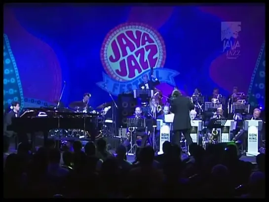 2008 Gary Anthony and Ron King Big Band Live at Java Jazz Festival