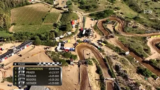 Motocross MXGP Cerdea 2 carrera