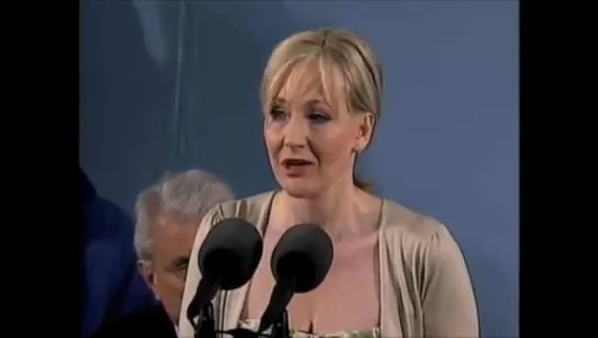 J.K. Rowling at the Annual Meeting of the Harvard Alumni Association 2008