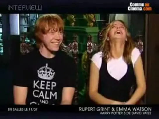 Rup and Emma singing