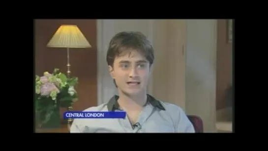 Daniel Radcliffe talks to GMTV about the magic of being Harry Potter