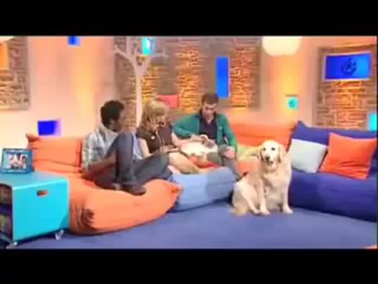 Emma на Blue Peter Show