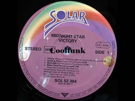 Midnight Star - Victory (Electro-Funk 1982)