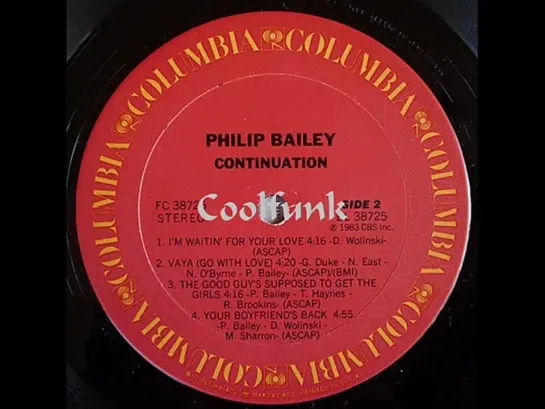 Philip Bailey - The Good Guys Supposed To Get The Girls (Disco-Funk 1983)