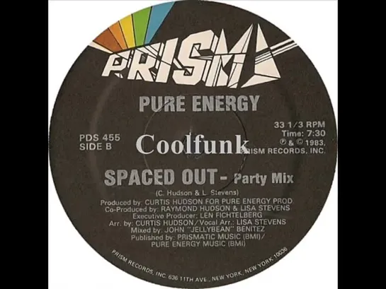 Pure Energy - Spaced Out (12  Party Mix 1983)