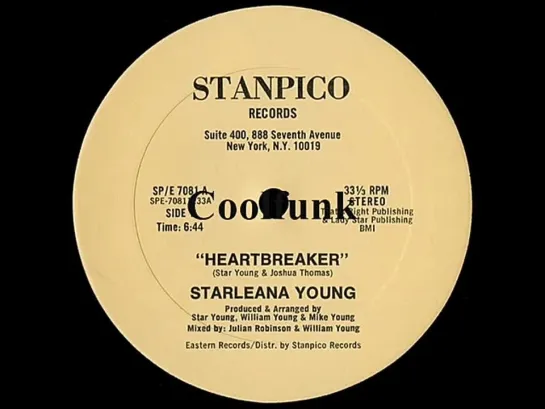 Starleana Young - Heartbreaker (12  Disco-Boogie-Funk 1983)