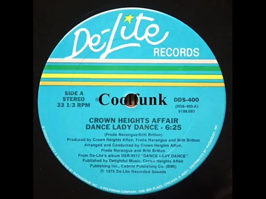 Crown Heights Affair - Dance Lady Dance (12  Disco-Boogie-Funk 1978)