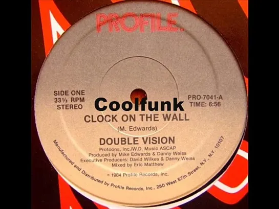 Double Vision - Clock On The Wall (12  Disco-Boogie 1984)