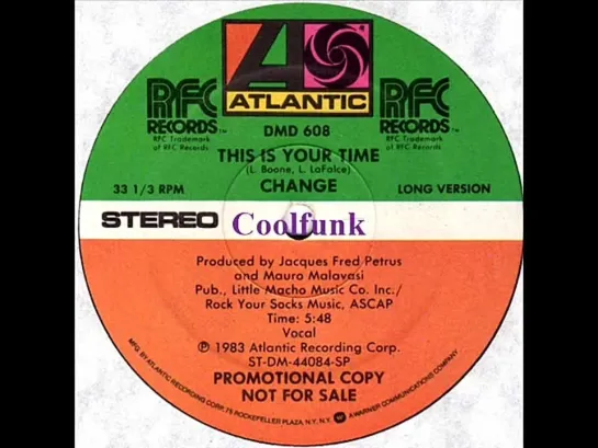 Change - This Is Your Time (12  Funk 1983)