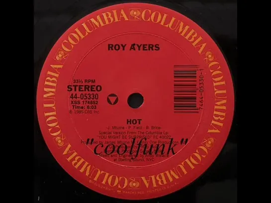 Roy Ayers - Hot (12  Electro Boogie-Funk 1985)