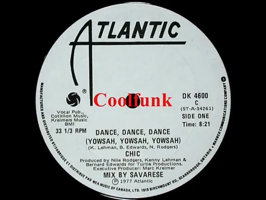 Chic - Dance, Dance, Dance (Yowsah, Yowsah, Yowsah)   12  Disco 1977