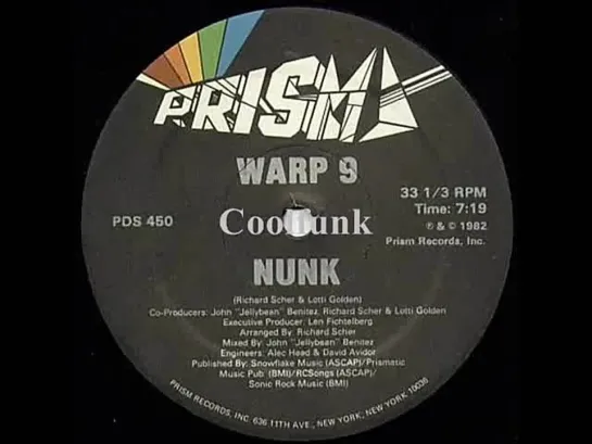 Warp 9 - Nunk (12  Funk 1982)