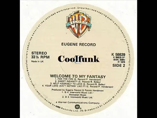 Eugene Record - Fan The Fire (Soul 1979)