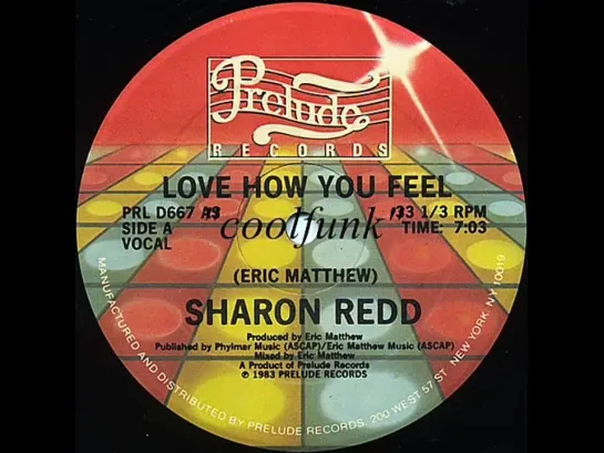 Sharon Redd -  Love How You Feel (12  Electro Disco-Boogie 1983)