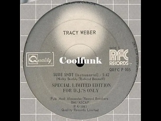 Tracy Weber - Sure Shot (12  Remix Instrumental 1981)