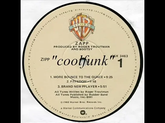 Zapp - More Bounce To The Ounce (Funk 1980)