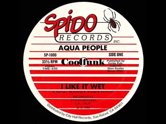 Aqua People - I Like It Wet (12  Funk 1983)