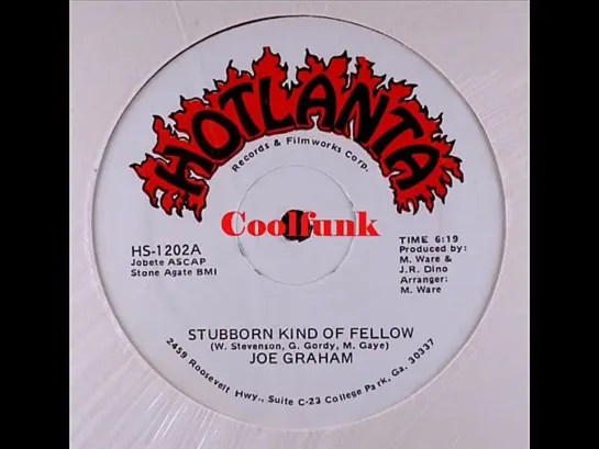 Joe Graham - Stubborn Kind Of Fellow (12  Boogie-Funk 1984)