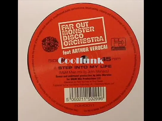 Far Out Monster Disco Orchestra Feat. A Verocai - Step Into My Life (John Morales MM Mixes)