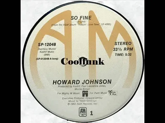 Howard Johnson - So Fine (12  Boogie-Funk 1982)