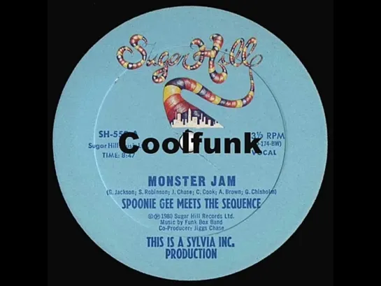 Spoonie Gee Meets The Sequence - Monster Jam (12 Inch 1980)