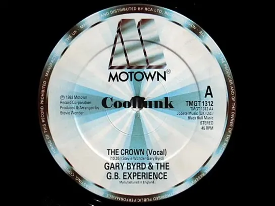 Gary Byrd  The G.B. Experience - The Crown (12 Inch 1983)